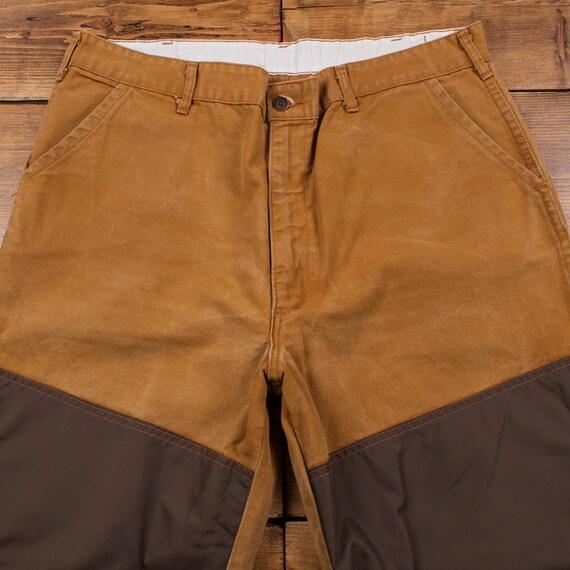 Vintage SafTbak Workwear Pants Trousers 40x31 USA… - image 4