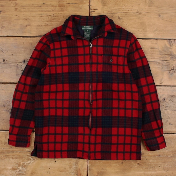 Ralph Lauren wool check Jacket 90’s OLD il_1080xN.6899279079_9u11.jpg