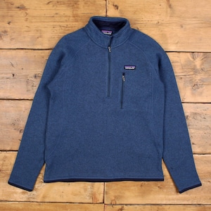 Vintage Patagonia Outdoor Jacket M Better Sweater Fleece Blue