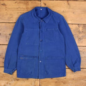 French Vintage Work Jacket - Etsy