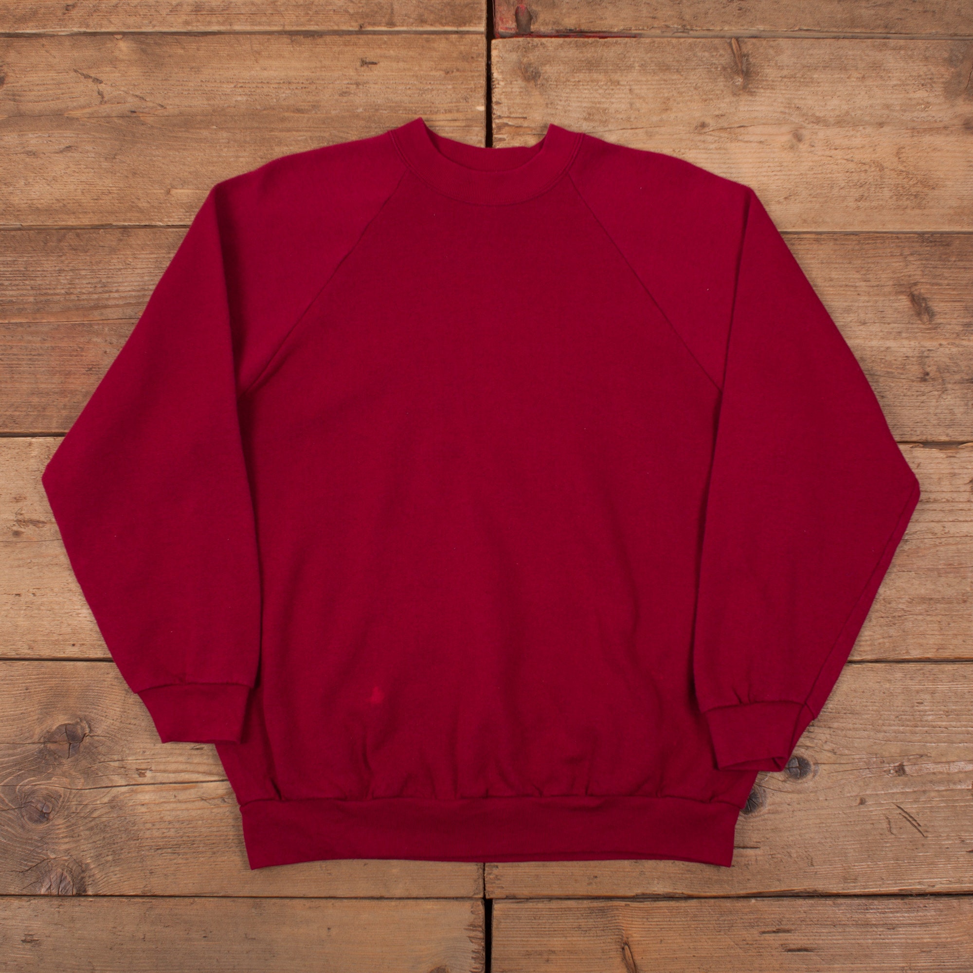 fruit of the loom red sweatshirt
