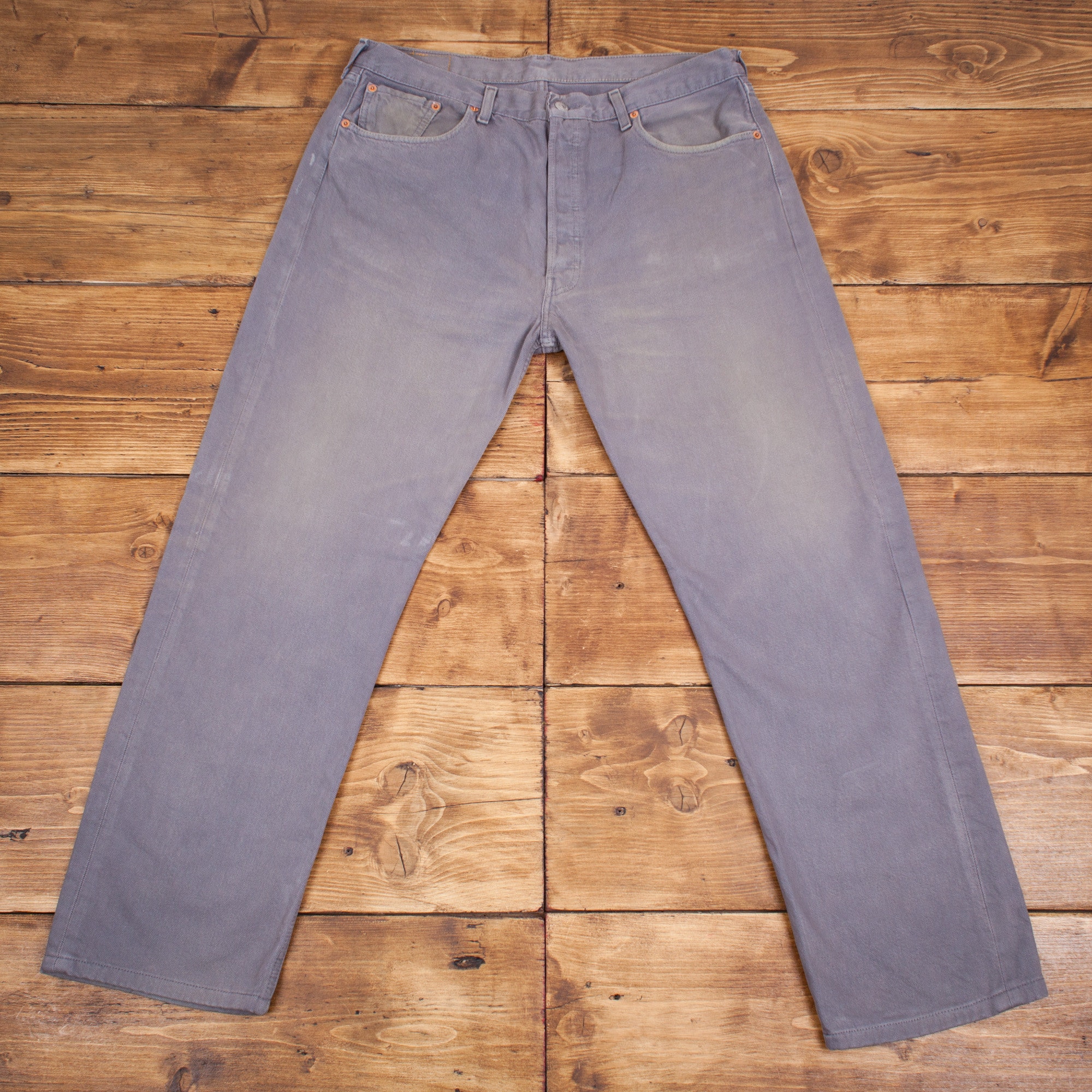 Vintage Levis 501 Jeans 36 X 30 90s Grey Straight Leg Denim | Etsy Australia
