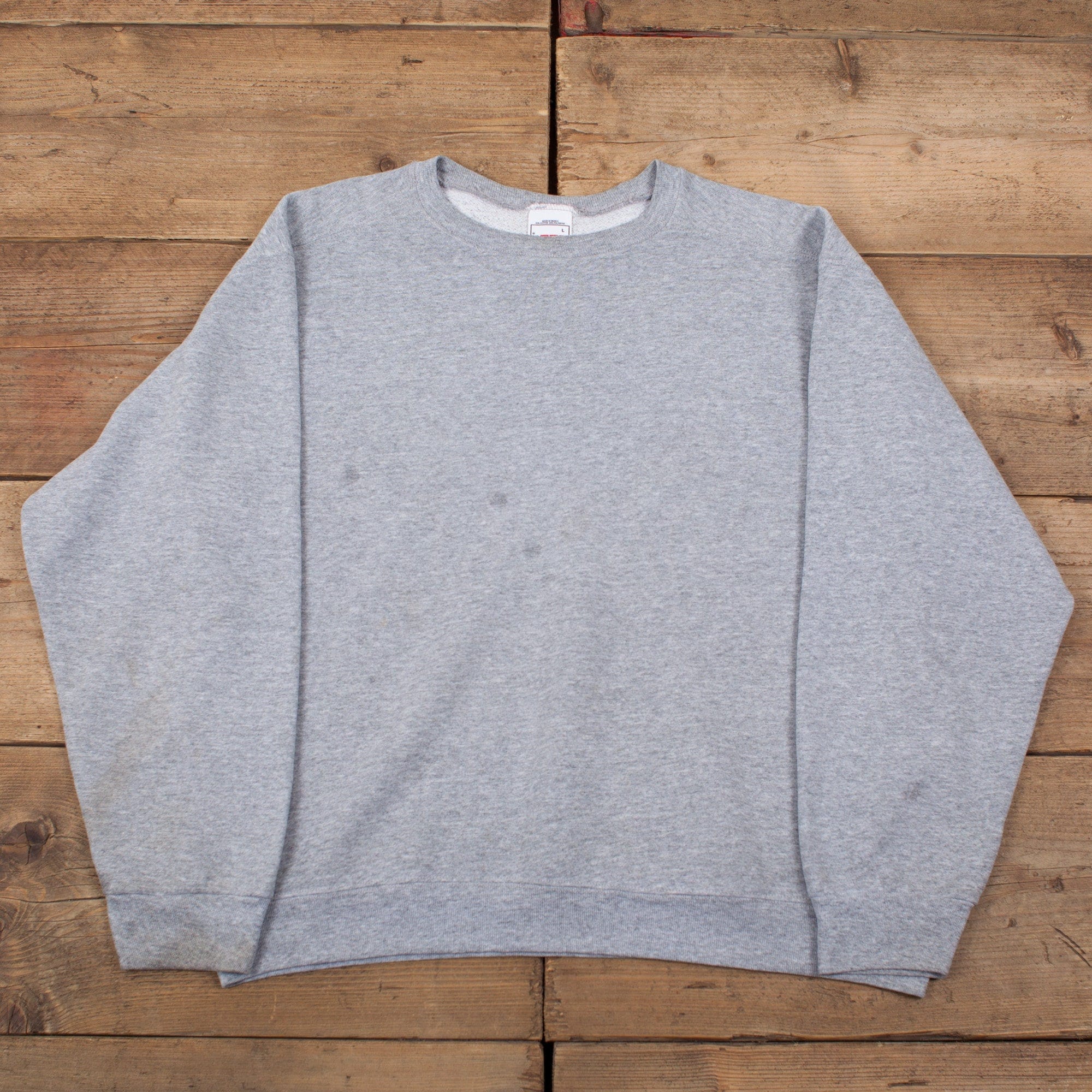 Mens Vintage Wilson Blank Grey Heavyweight Sweatshirt - Etsy Norway