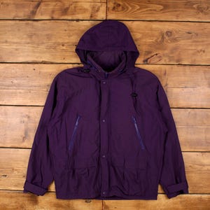 Vintage L.L.Bean Windbreaker Jacket M 90s Purple