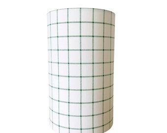 Applique Murale carreaux vert et blanc , au choix forme demi-cylindrique, tube ou carré