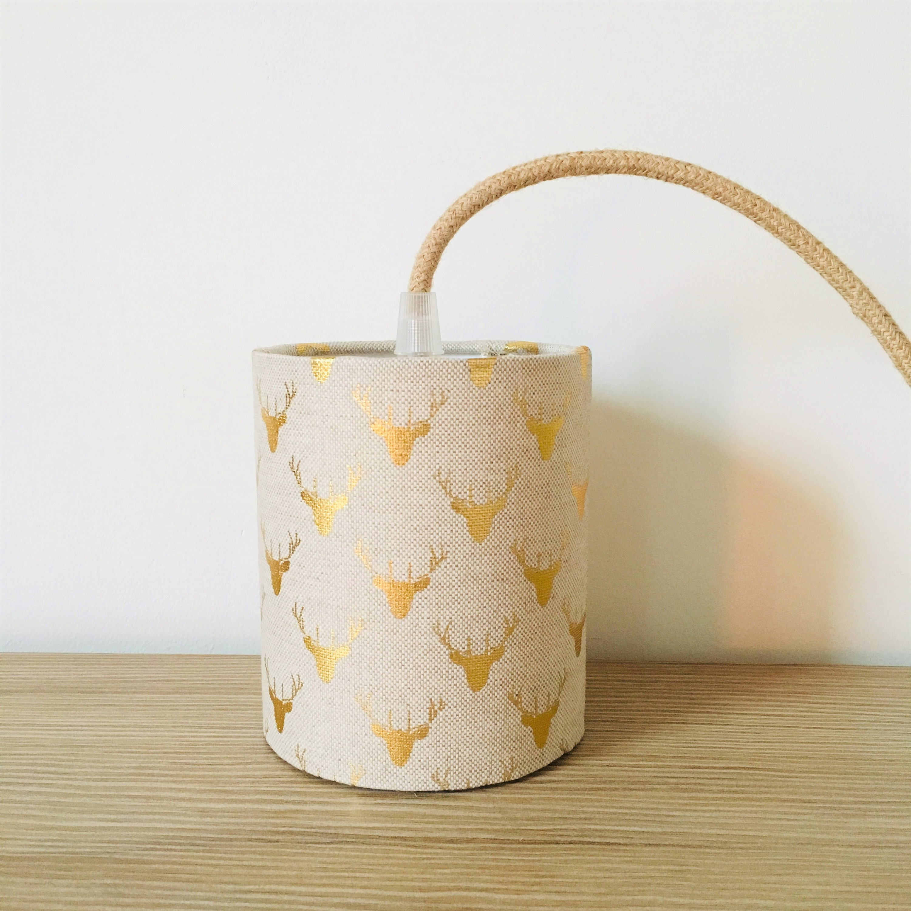 Lampe Baladeuse Cerf Doré