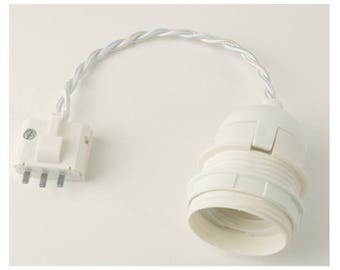 Kit douille avec prise dcl ou domino - accessoire pour applique luminaire