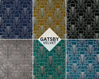 Gatsby Velvet Fabric