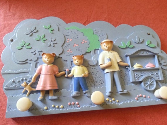 artisanal patère made in France in wading: baby child gift