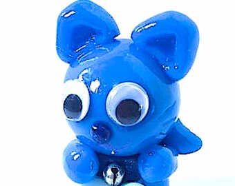 figurine chat en fimo personnalisé pour déco cadeau anniversaire