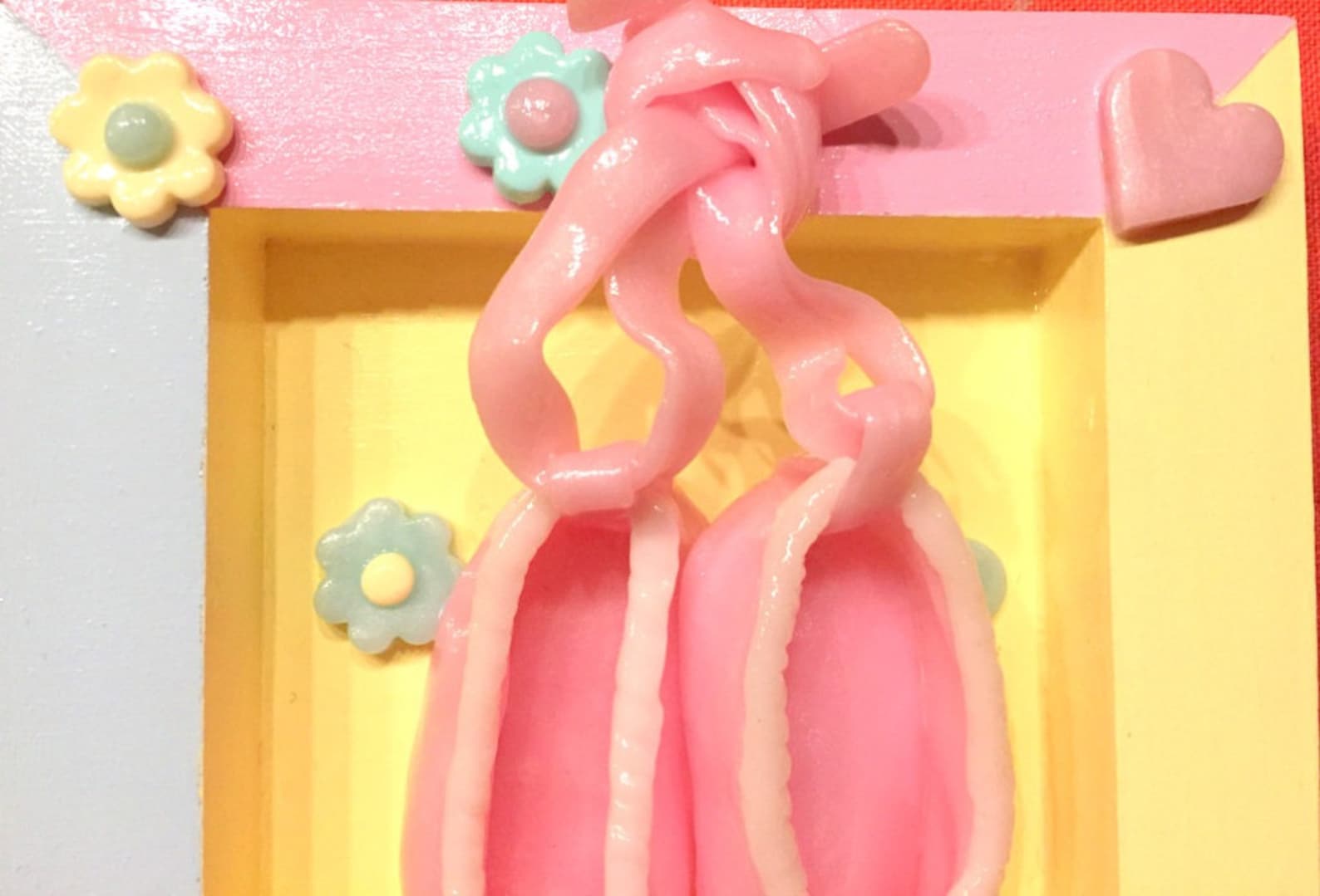 personalized door plate - frame wood - pastel - dance - ballet flats - fimo - cadeaumagique booties