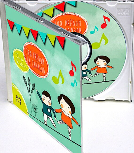 cd songs with first name -music for me- baby child gift