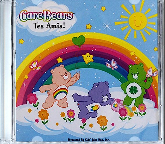 Custom Music Album Bisounours Baby Child Invitation To The Etsy Australia