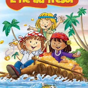 personalized children's book - treasure island - original illustration