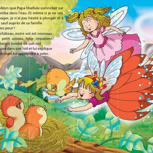 personalized children's book Queen of the Fairies original illustration image 9