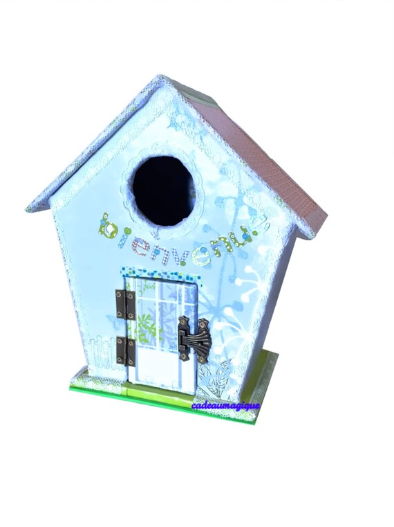 doll house - cardboard nest box: decoration bedroom child