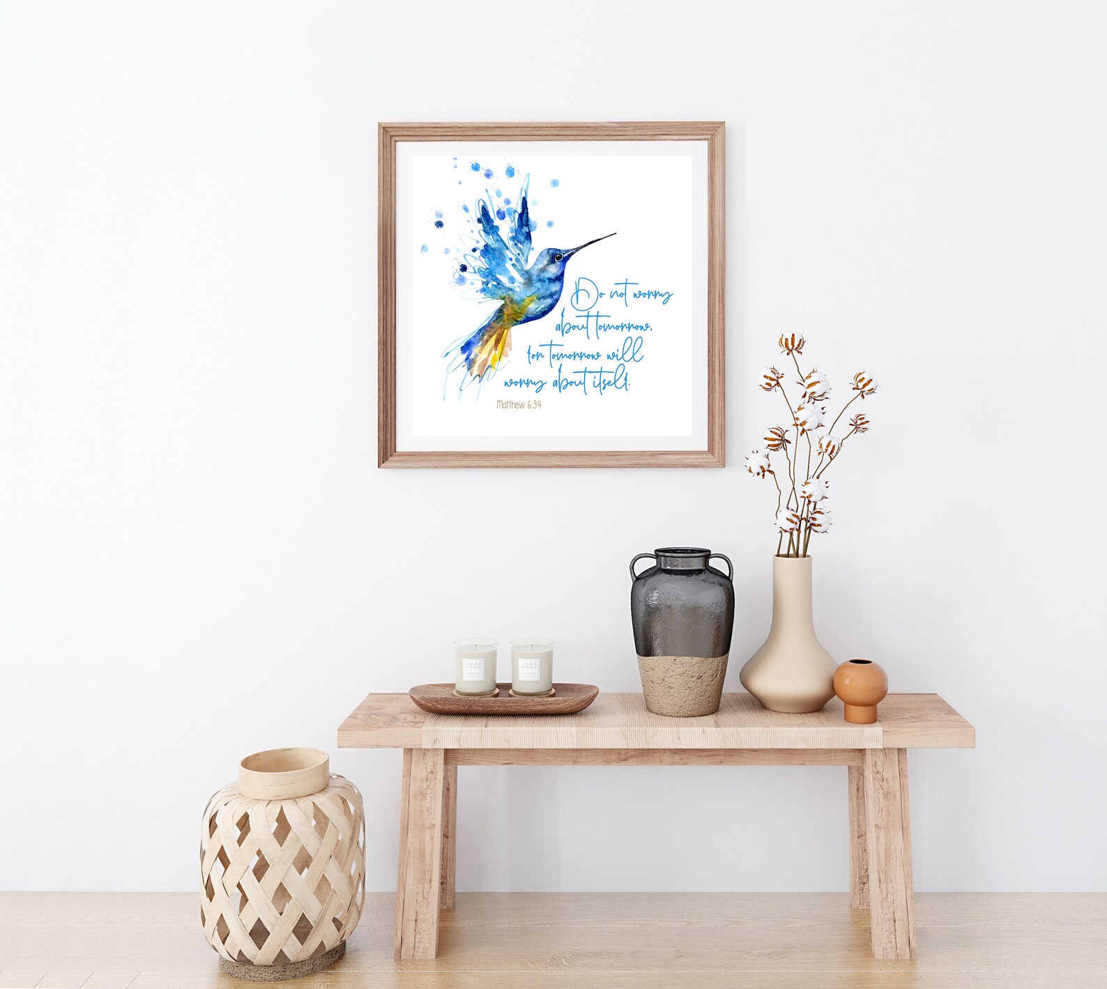 Do Not Worry About Tomorrow Bible Quote Art Print Scripture Etsy do-not-worry-about-tomorrow-bible-quote-art-print-scripture-etsy