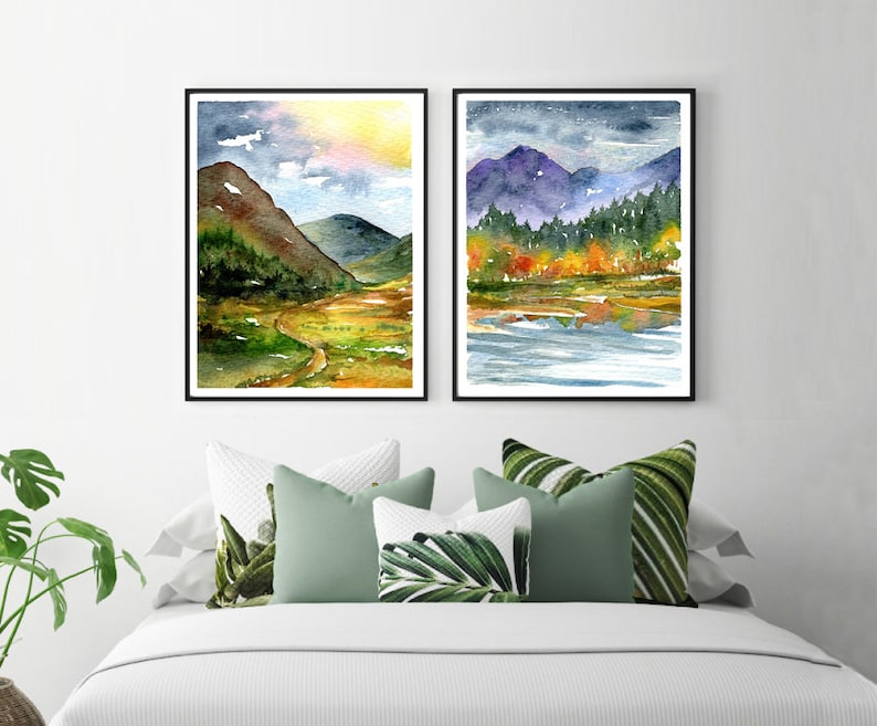 Scotland Landscape Art Prints Scottish Highlands Wall Art Etsy