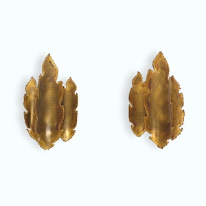 Pair of Brutalist Wall Lights Svend Aage Holm Sørensen Denmark 1960s