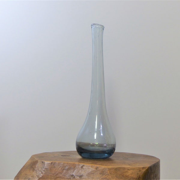 Vase soliflore en verre soufflé