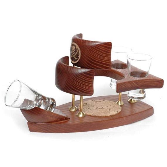 Mini Bar Wooden Pirates Ship Vodka Tequila Liquor Cabinet Home Ship Vodka Tequila Liquor Cabinet