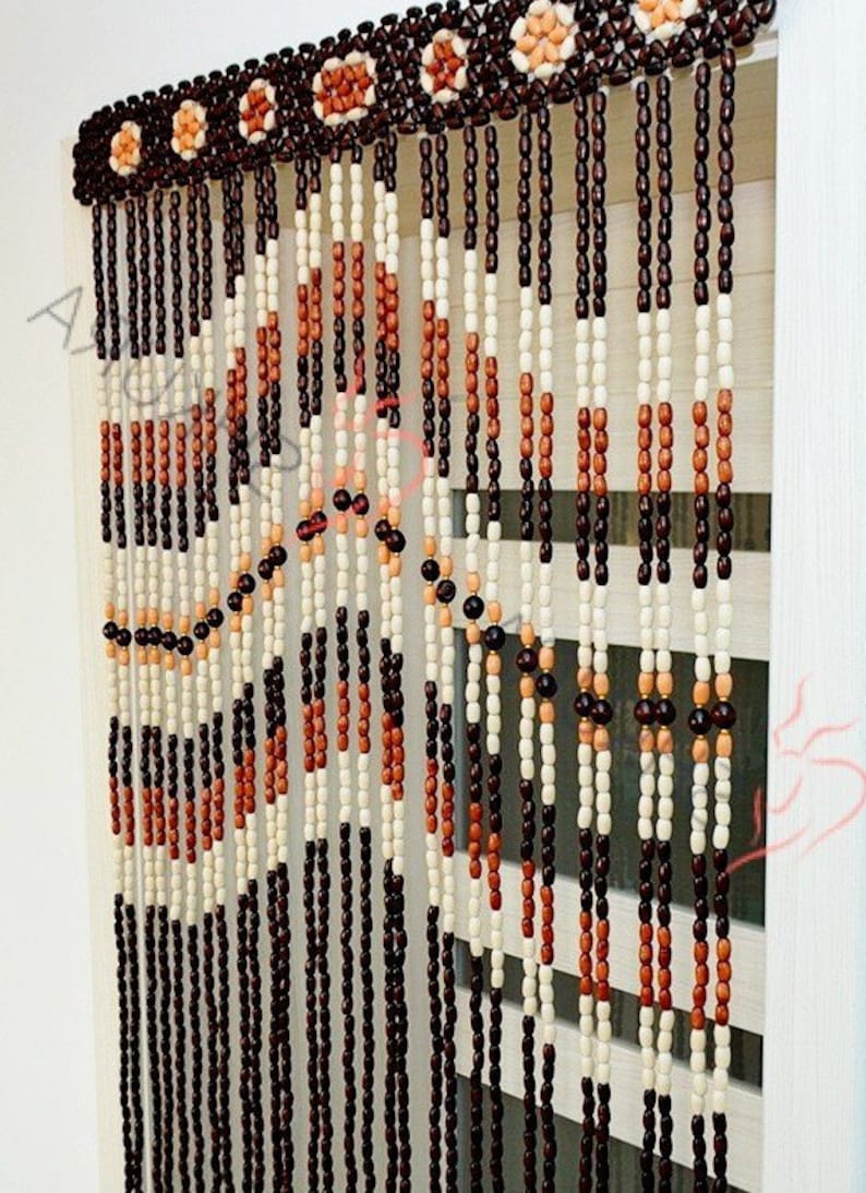 Curtains Wooden Beads Framing Doorway Wall Hanging Wood Wall Decoration Wall Panel Wooden Bedroom Screen Split The Room Moms Gift Christmas