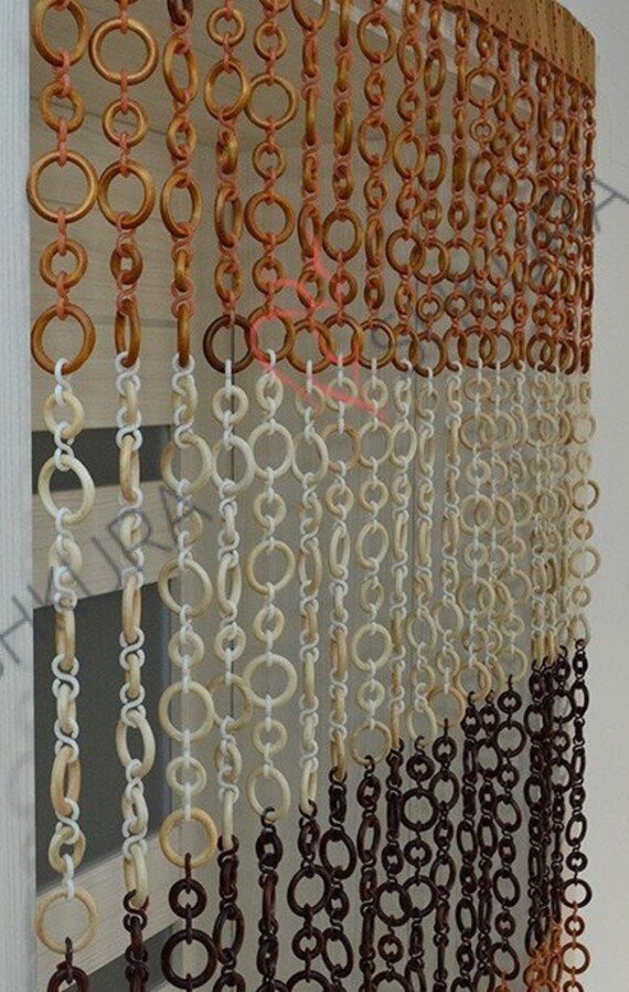 Beaded Curtain Door Wooden Doorway Decoration Wall Framing Etsy