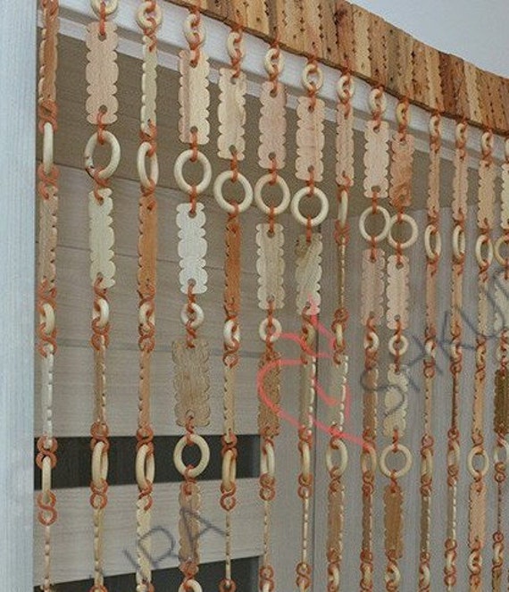 Beaded Curtain Room Divider Handmade Wood Beaded Curtain Room Divider Handmade, Wood Bead Curtain