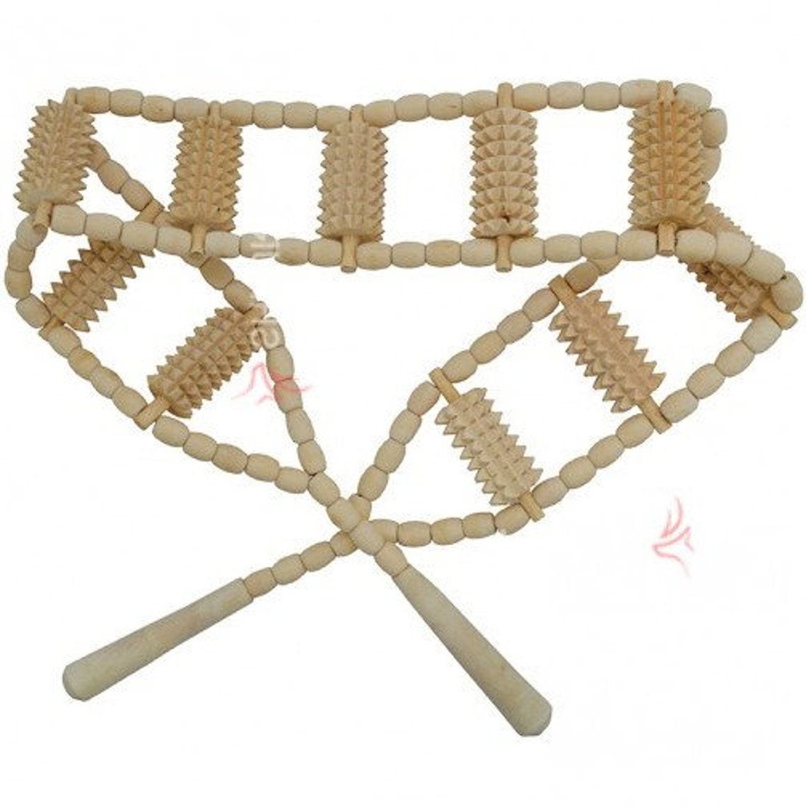 Manual Back Massager Wooden Health and Beauty Eco Friendly Etsy