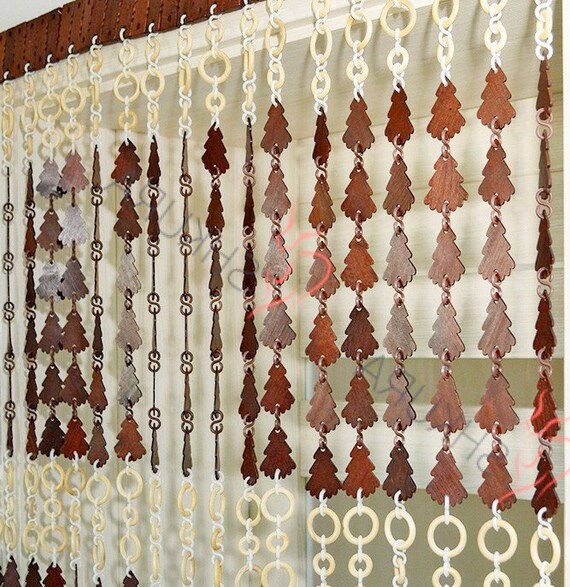 Wall Hanging Wood Curtains Wooden Beads Framing Doorway Wall Decoration Wall Panel Wooden Bedroom Screen Split The Room Moms Gift Christmas