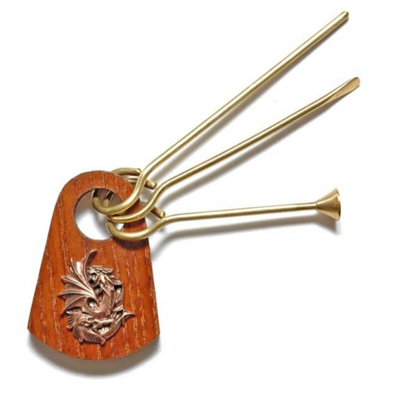 Tobacco smoking pipe cleaning tool Dragon Reamer Tamper Etsy