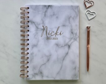 2023-2024 Planner - A5 Agenda - Weekly Planner - Student Planner - Family Planner - Workout Planner