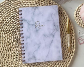 2026-2027 Weekly Planner - Custom A5 Diary - Tab Stickers & Paper Clip