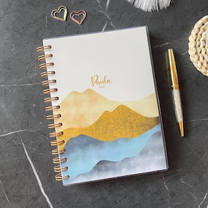 2025-2026 A5 Planer: Wochen- & Monatsplaner mit Stickers