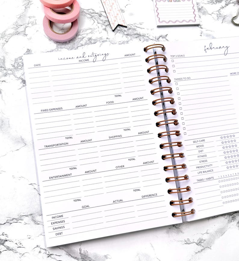Personalized 2026-2027 Planner - A5 Dated Diary image 9