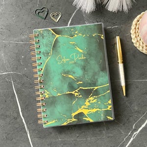 Personalized 2025-2026 A5 Weekly Planner: Goals, Budget pages and Stickers