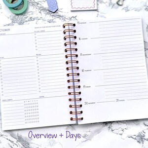 Personalized 2026-2027 Planner - A5 Dated Diary image 3