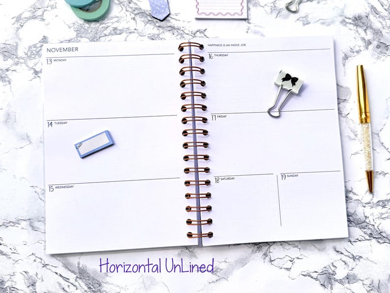 Personalized 2026-2027 Planner - A5 Dated Diary image 4