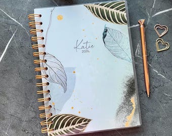 Personalised 2027 Planner: Weekly Diary with Stickers - 2027 Agenda - Life Planner
