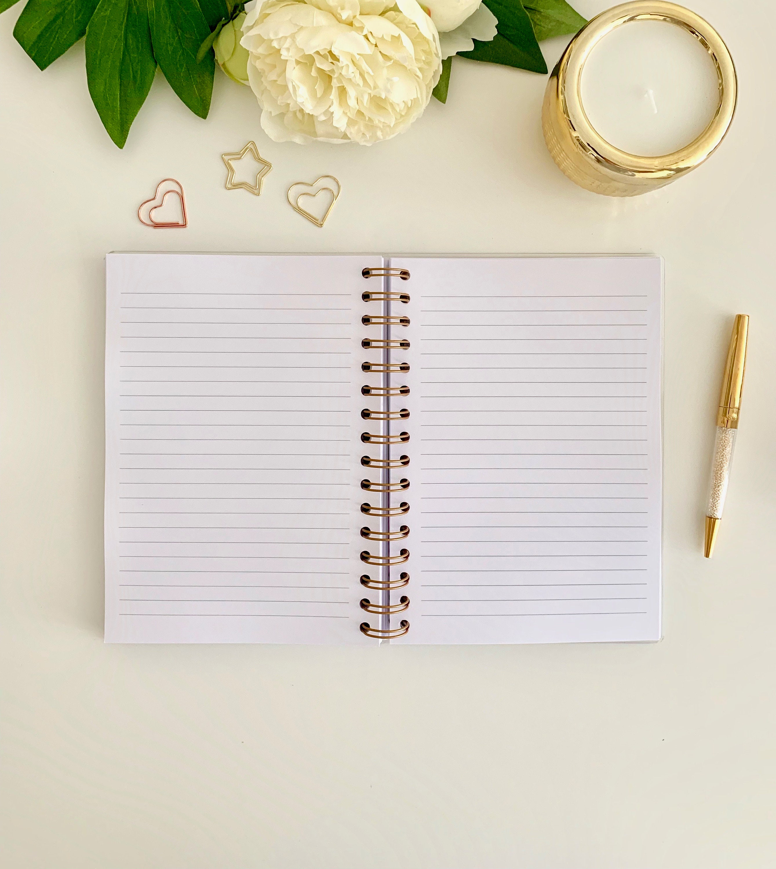 Monthly Planner Notebook 20232024 Planner No Weekly Etsy UK