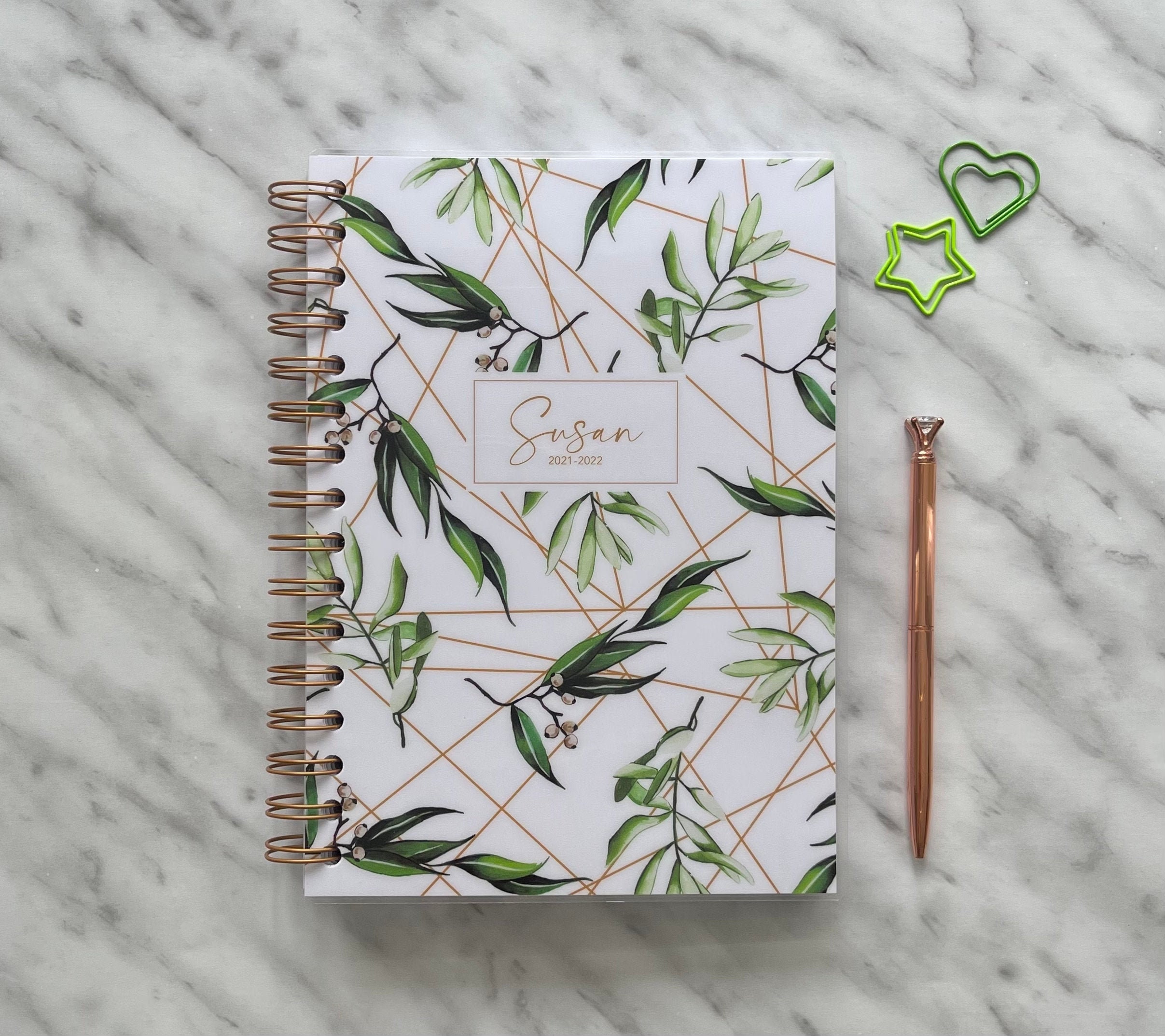 2021 2022 Planner Student Planner Diary 2022 Agenda 2022 Etsy