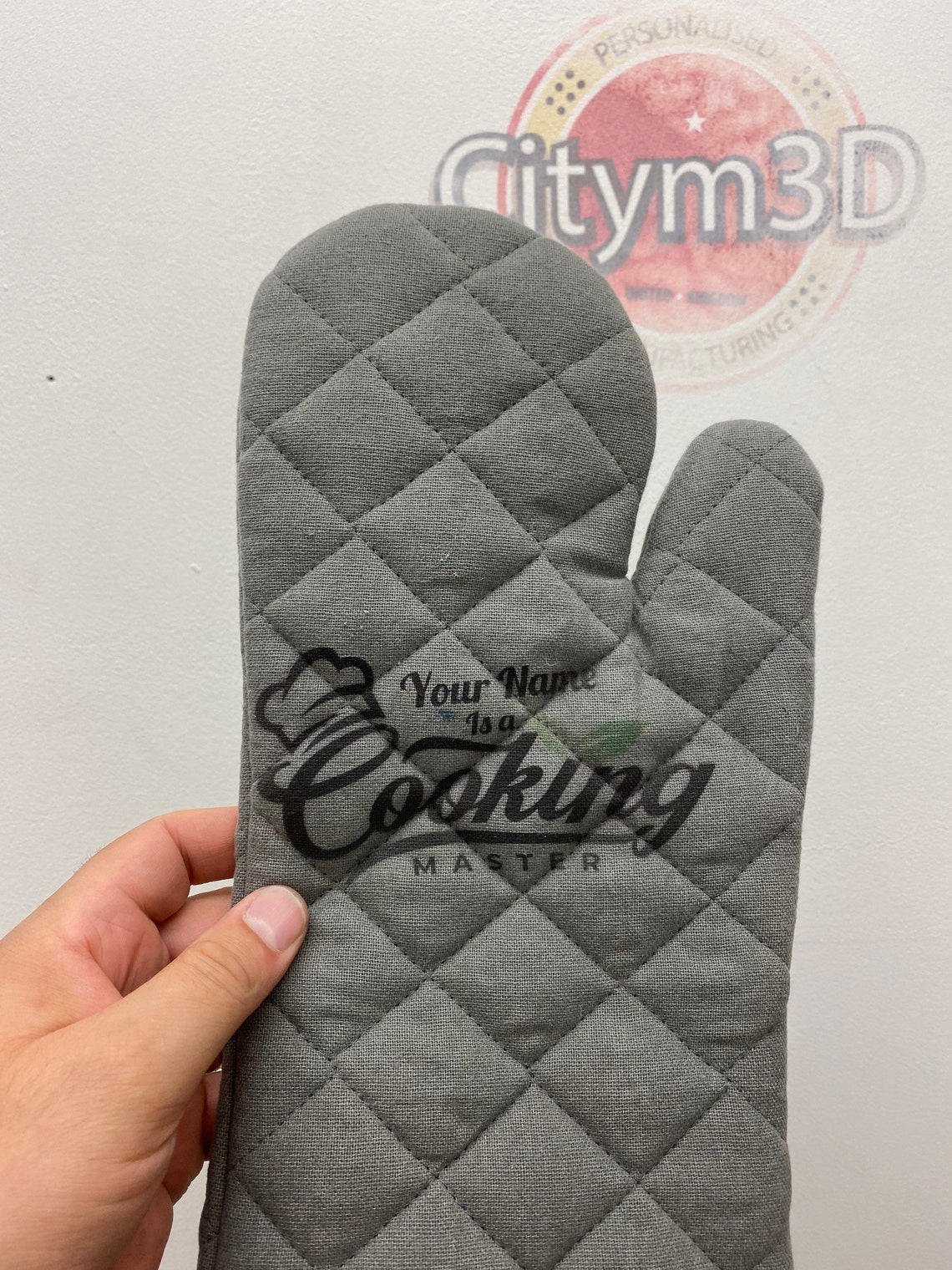 Personalised Oven Glove Oven Mitts Personalized Kitchen Etsy UK