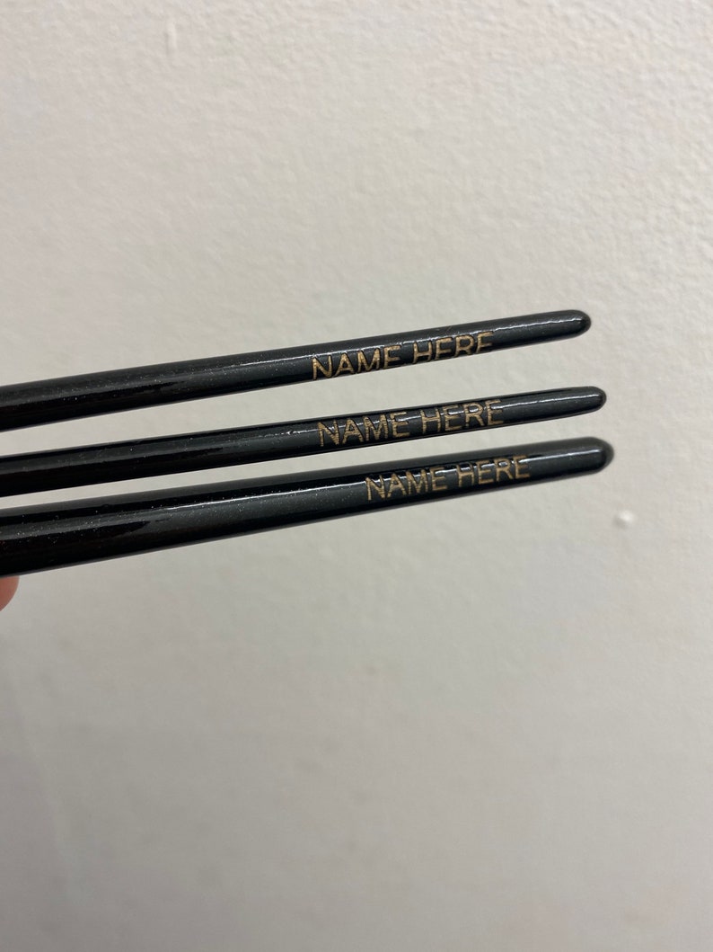Personalised Artist Paint Brushes Custom Set of 10 Unique and Etsy UK