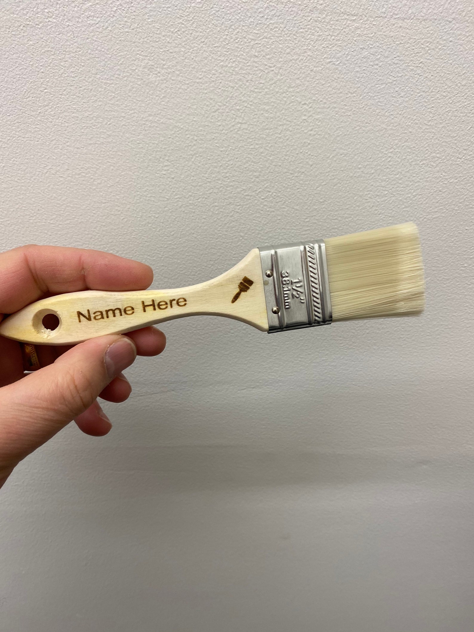 Personalised paint brushes custom set of 3 unique and Etsy