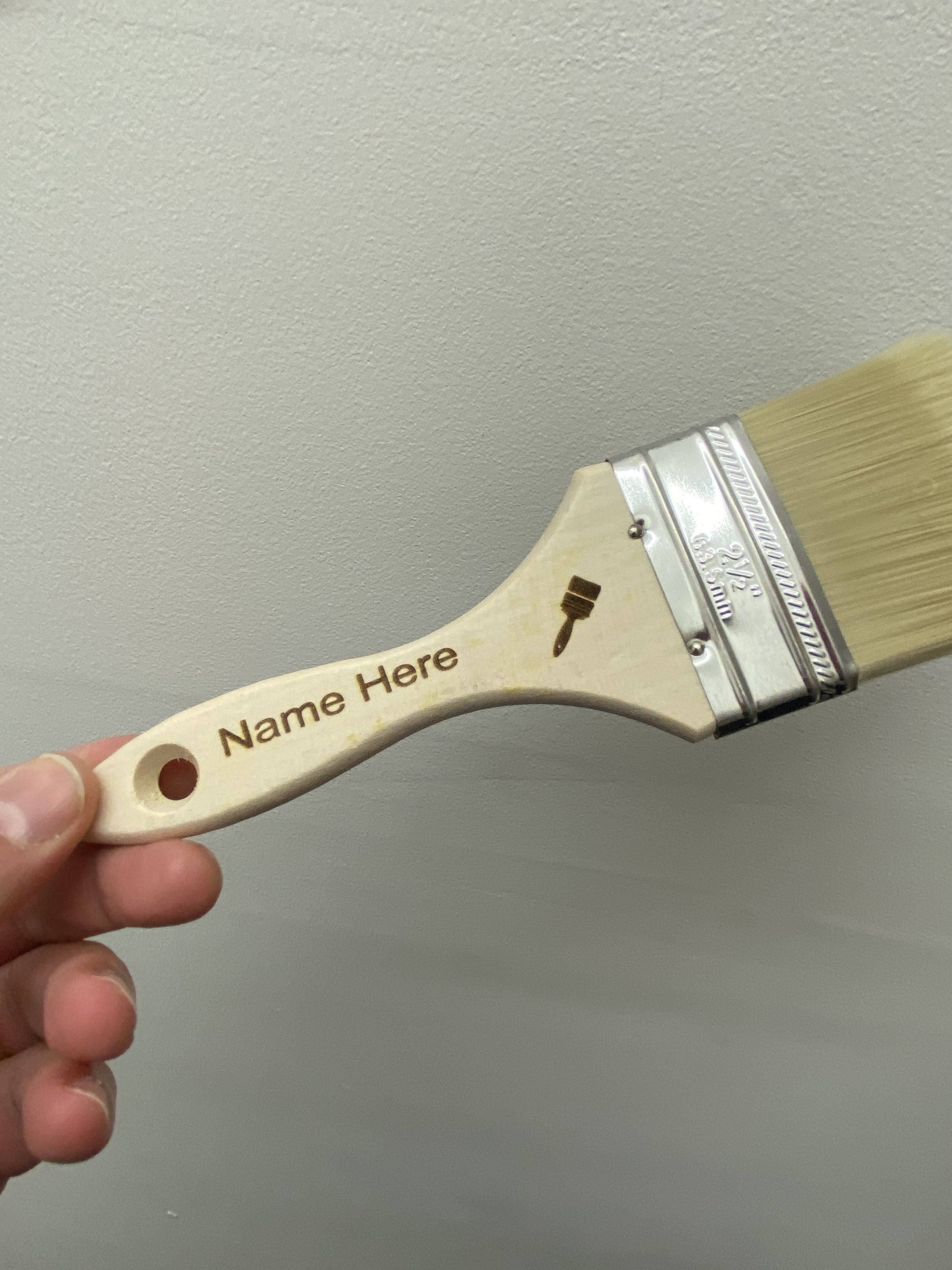 Personalised paint brushes custom set of 3 unique and Etsy