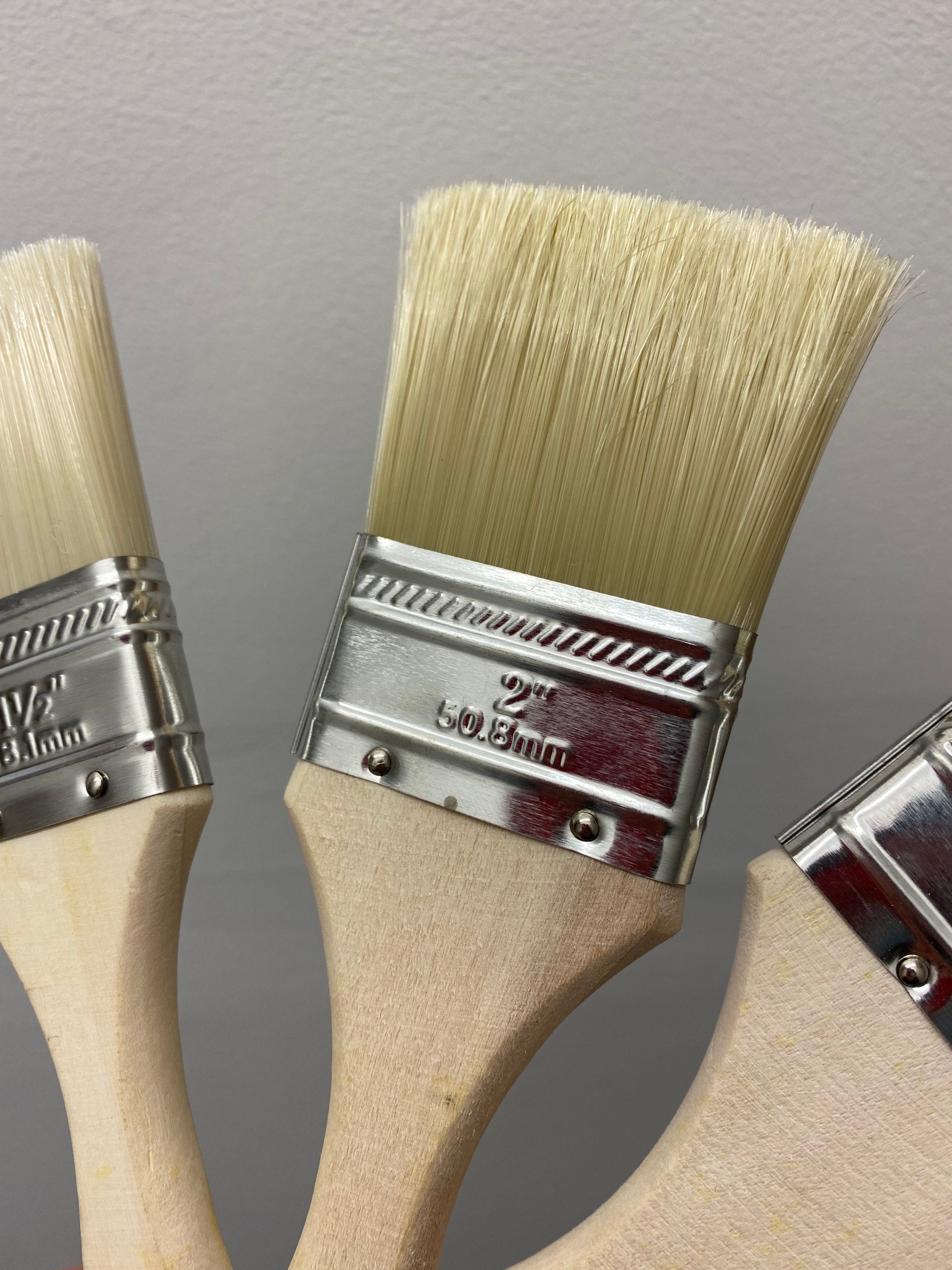 Personalised paint brushes custom set of 3 unique and Etsy