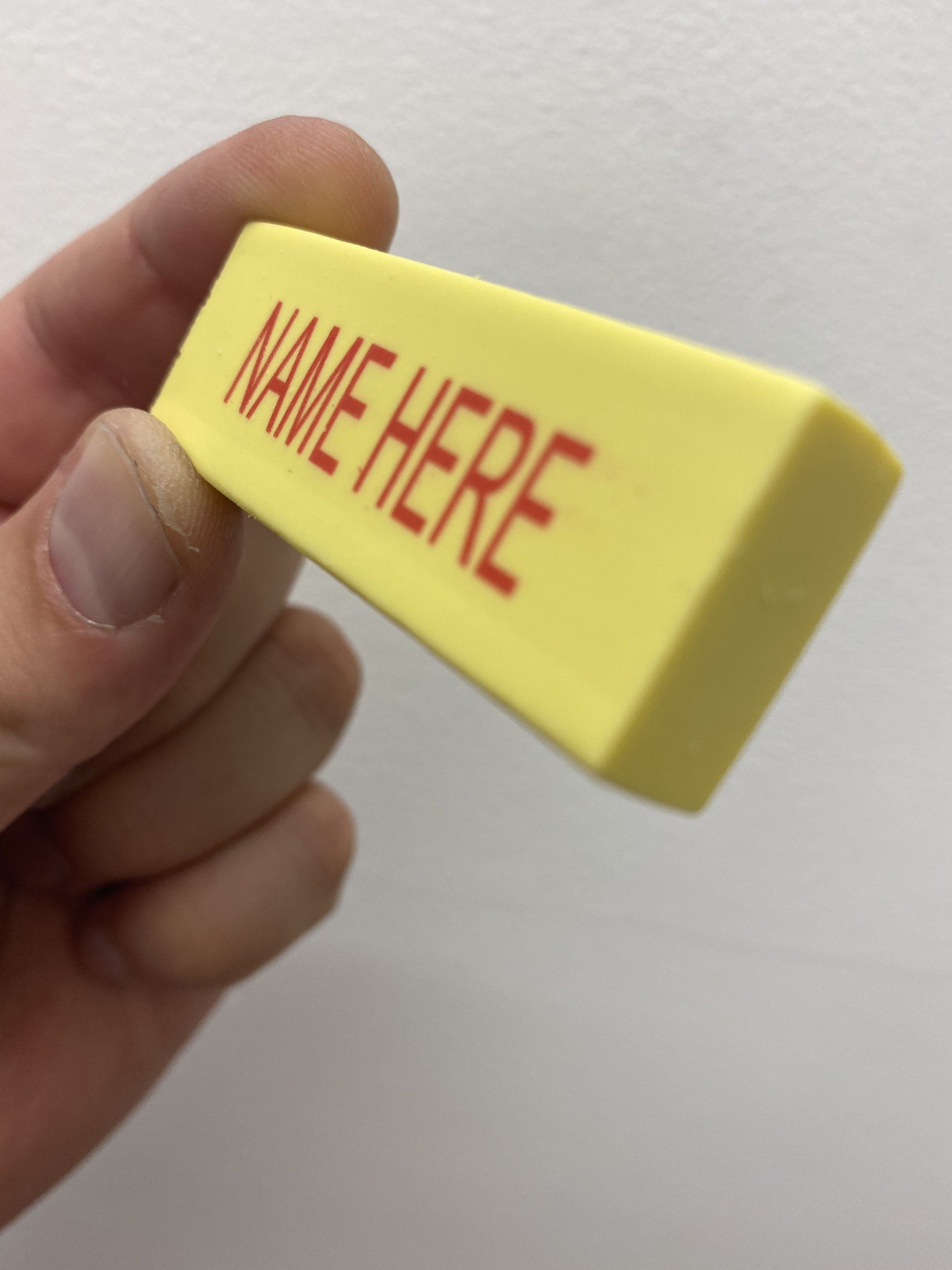 Personalised Eraser Custom Eraser Personalized Colour Rubber Etsy UK