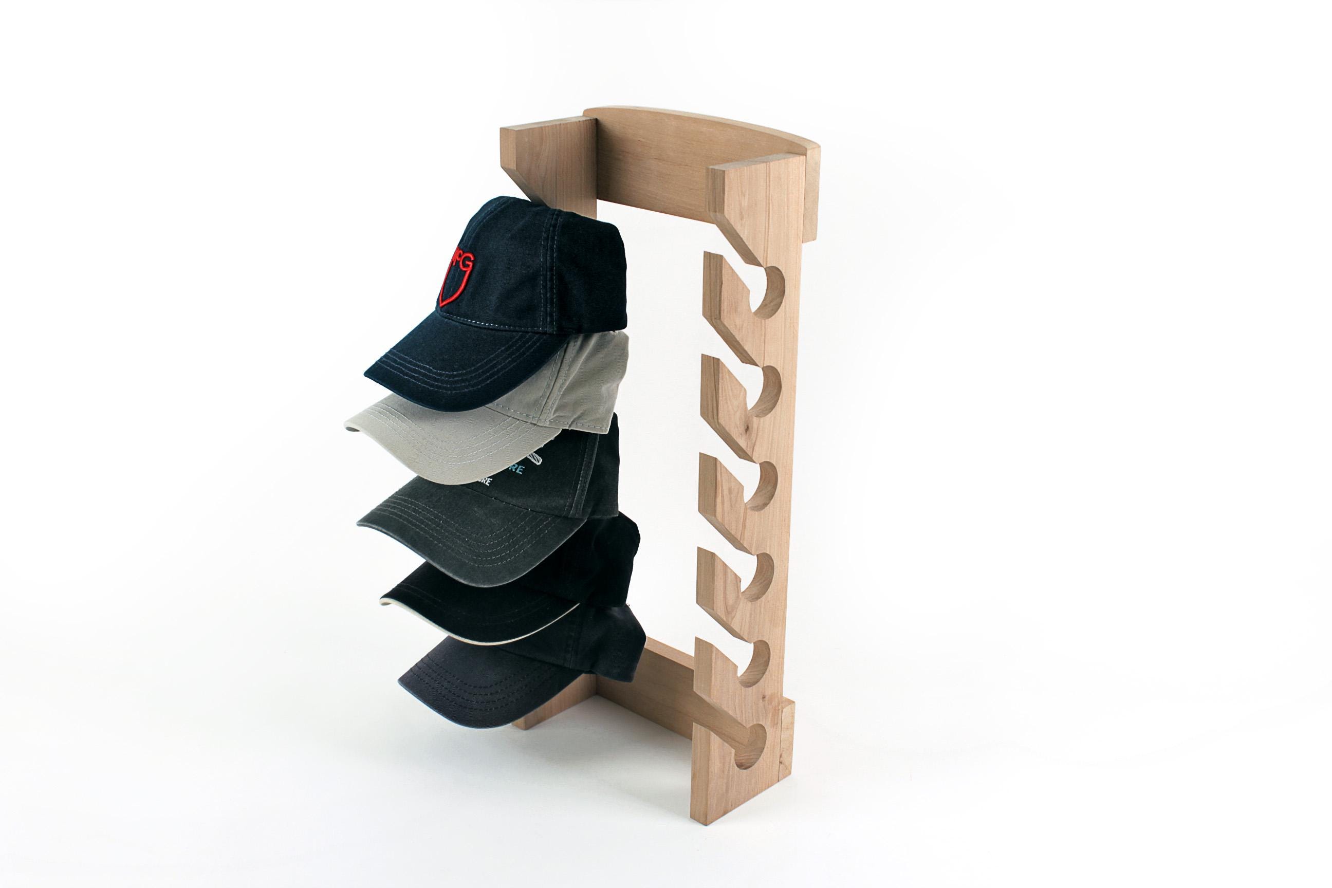 iFutniew Appendiabiti da porta per cappelli da baseball con tasche profonde trasparenti per cappelli da armadio o da parete, organizer per cappelli da baseball con 3 ganci