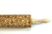 FLOWERS SWIRLS Embossing Rolling Pin, Christmas Gift, Laser Engraved Rolling Pin, FLORAL Pattern, Embossed Dough Roller, Rotating Big 