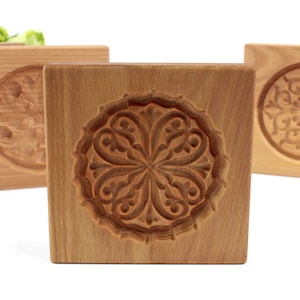 Cookie Mold, Christmas Cookies, Cookie Stamp, Springerle, Speculaas, Gingerbread, Honey Cake, Gift